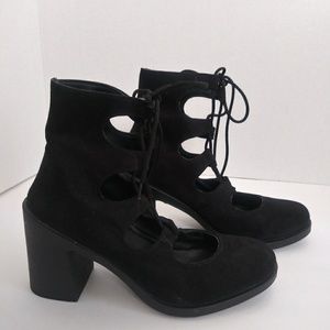 Asos Lace-Up Platform Sandals
